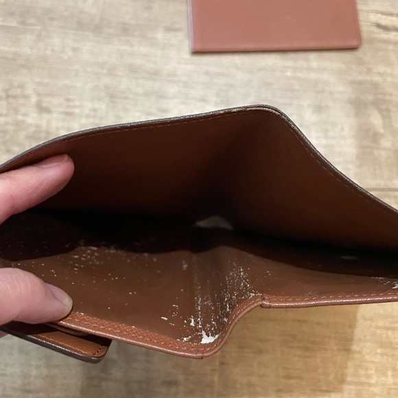 Louis Vuitton Monogram Porte Tresor Papiers Trifold Wallet w Insert! - Picture 7 of 16